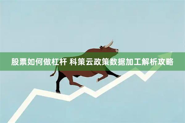 股票如何做杠杆 科策云政策数据加工解析攻略